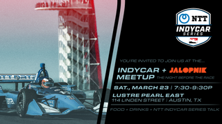 Come Hang Out With Jalopnik, IndyCar and Mario Andretti This Saturday Night Before the Race in Austin